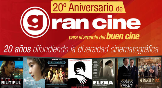 20 Aniversario de Gran Cine 